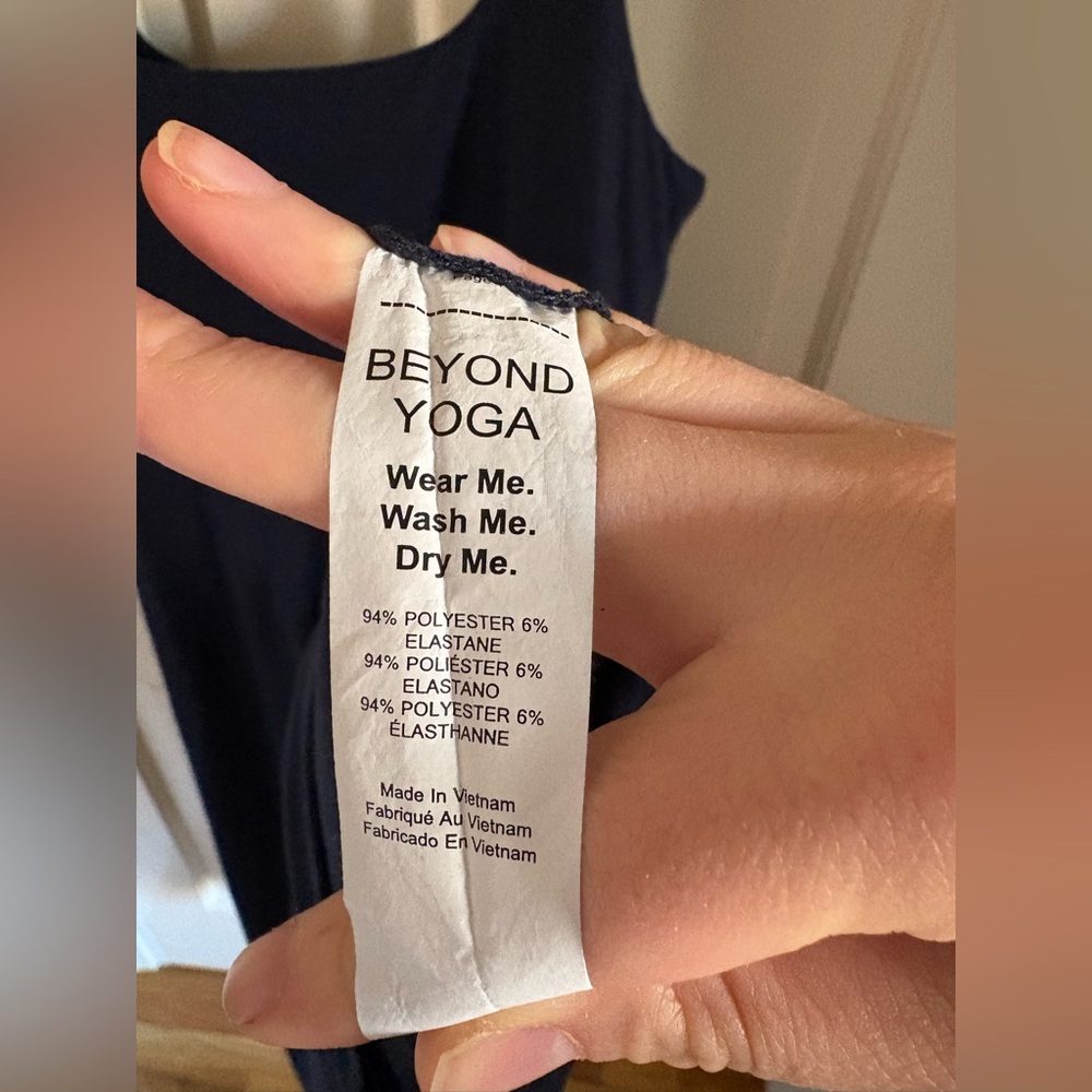 Beyond Yoga Featherweight At The Ready Square Neck Midi Dress - Picture 9 of 13